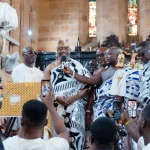 After surviving a car accident, Ga Mantse hosts a Thanksgiving service.